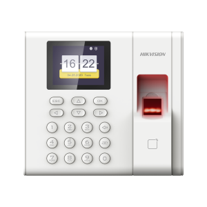 Máy chấm công vân tay thẻ Hikvision DS-K1A8503MF